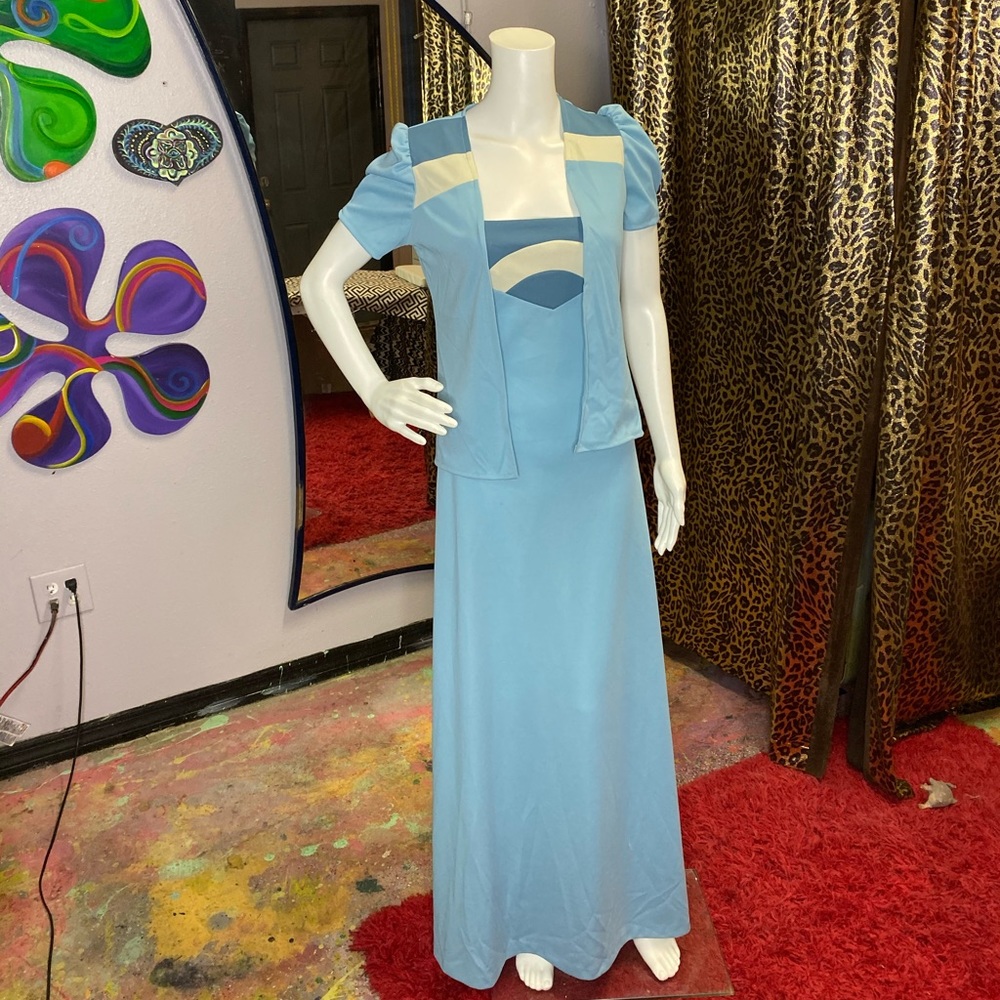 VINTAGE MAXI DRESS - Picture 5 of 6